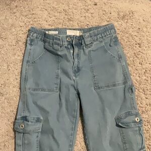 Light Blue Cargo Pants